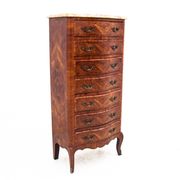 Chest of drawers tallboy, France, 1940s