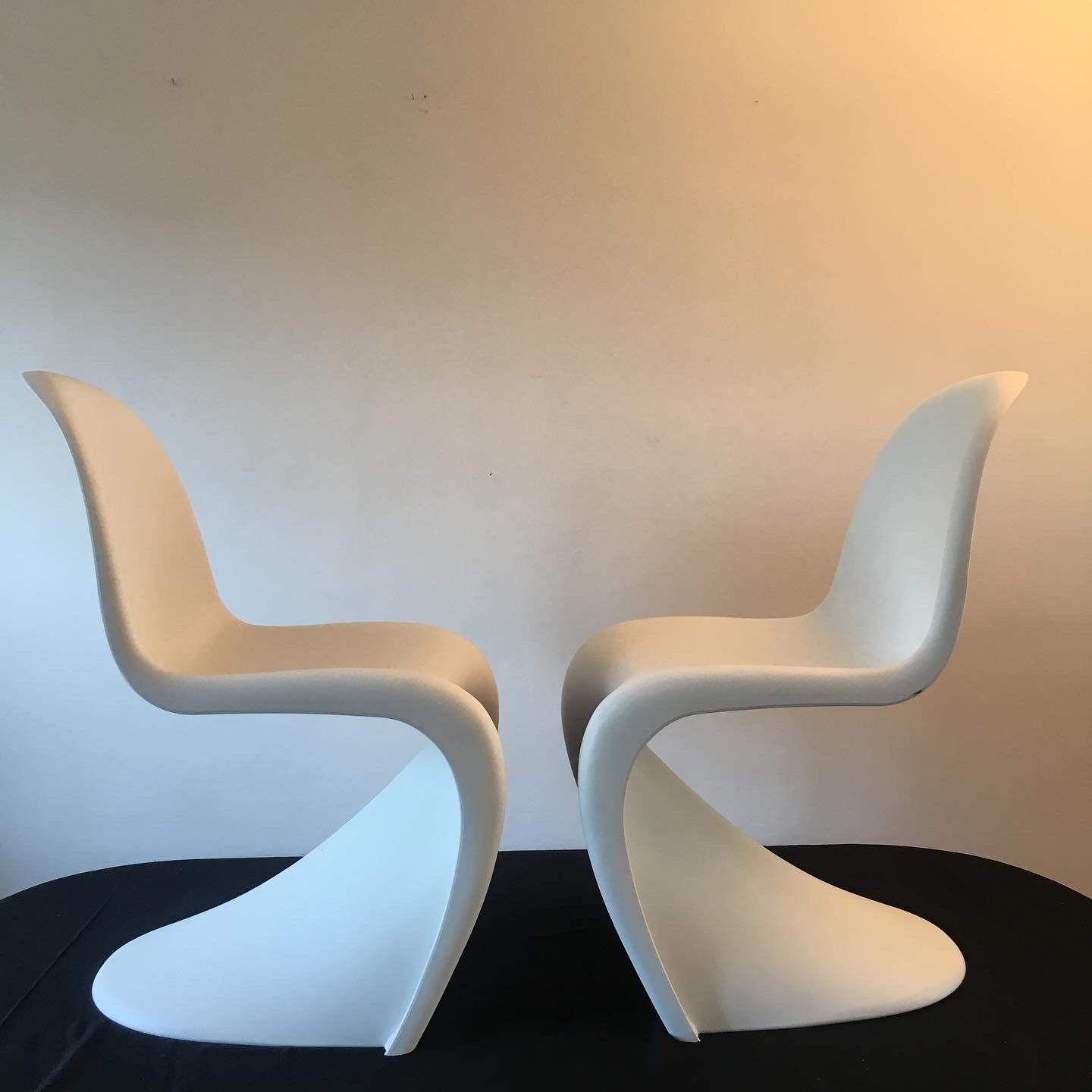 4 Verner Panton chairs for Vitra