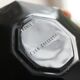 4 black coffee cups and saucers Arcoroc Octime – Esso vintage collection from the 1980s