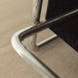 Vintage Scandinavian magazine rack in modernist style - 1960s