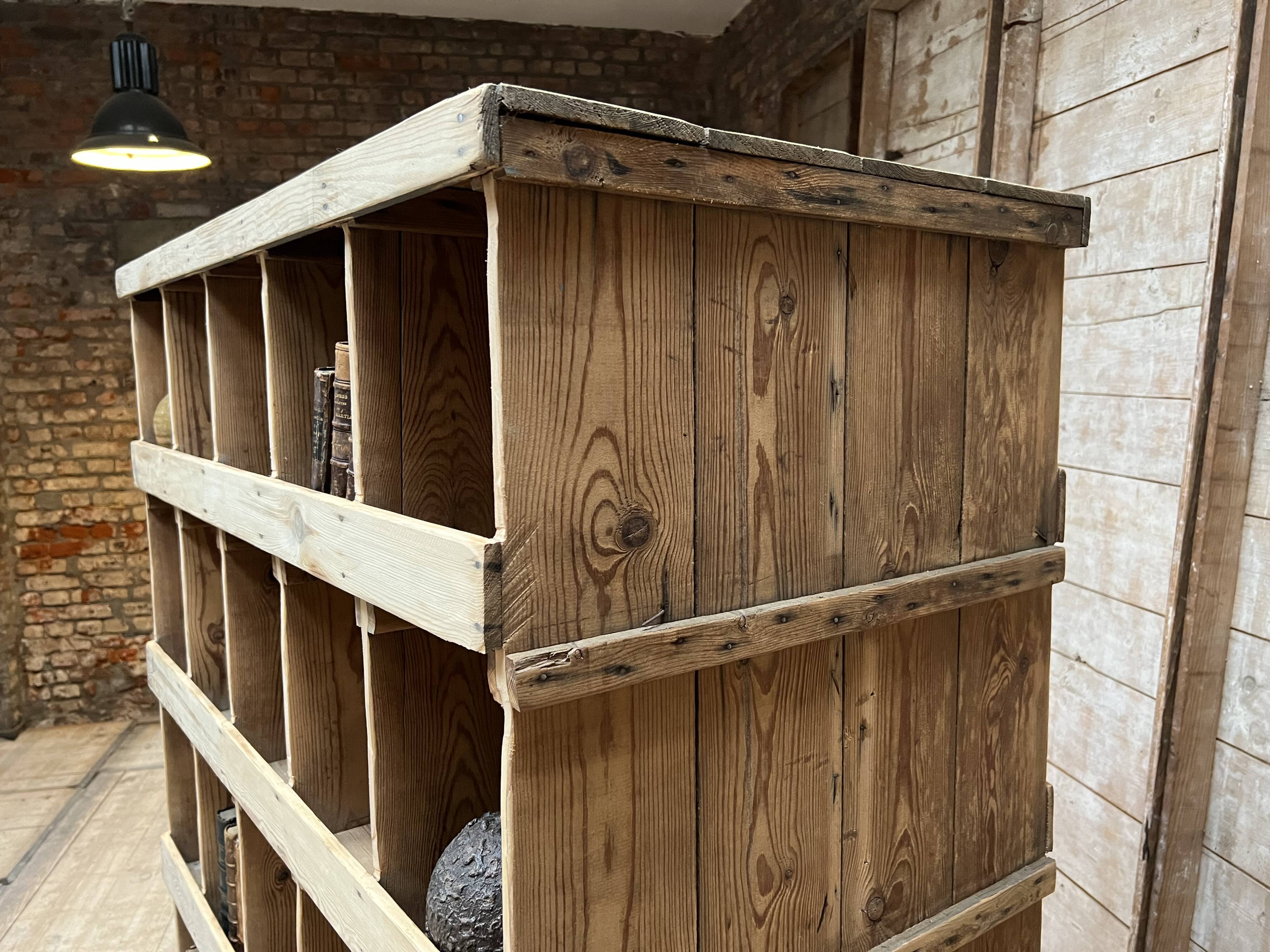 Double-sided locker craft furniture