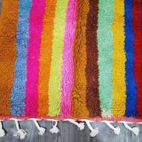 Colorful handmade rug 250cm x 150cm