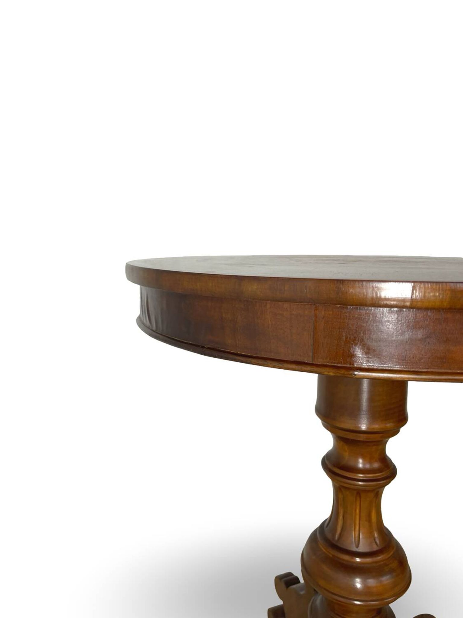 an antique Italian Sorrento occasional table top, from the 19th