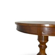 an antique Italian Sorrento occasional table top, from the 19th