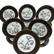 Javier Mariscal for Bidasoa, set of 18 plates.