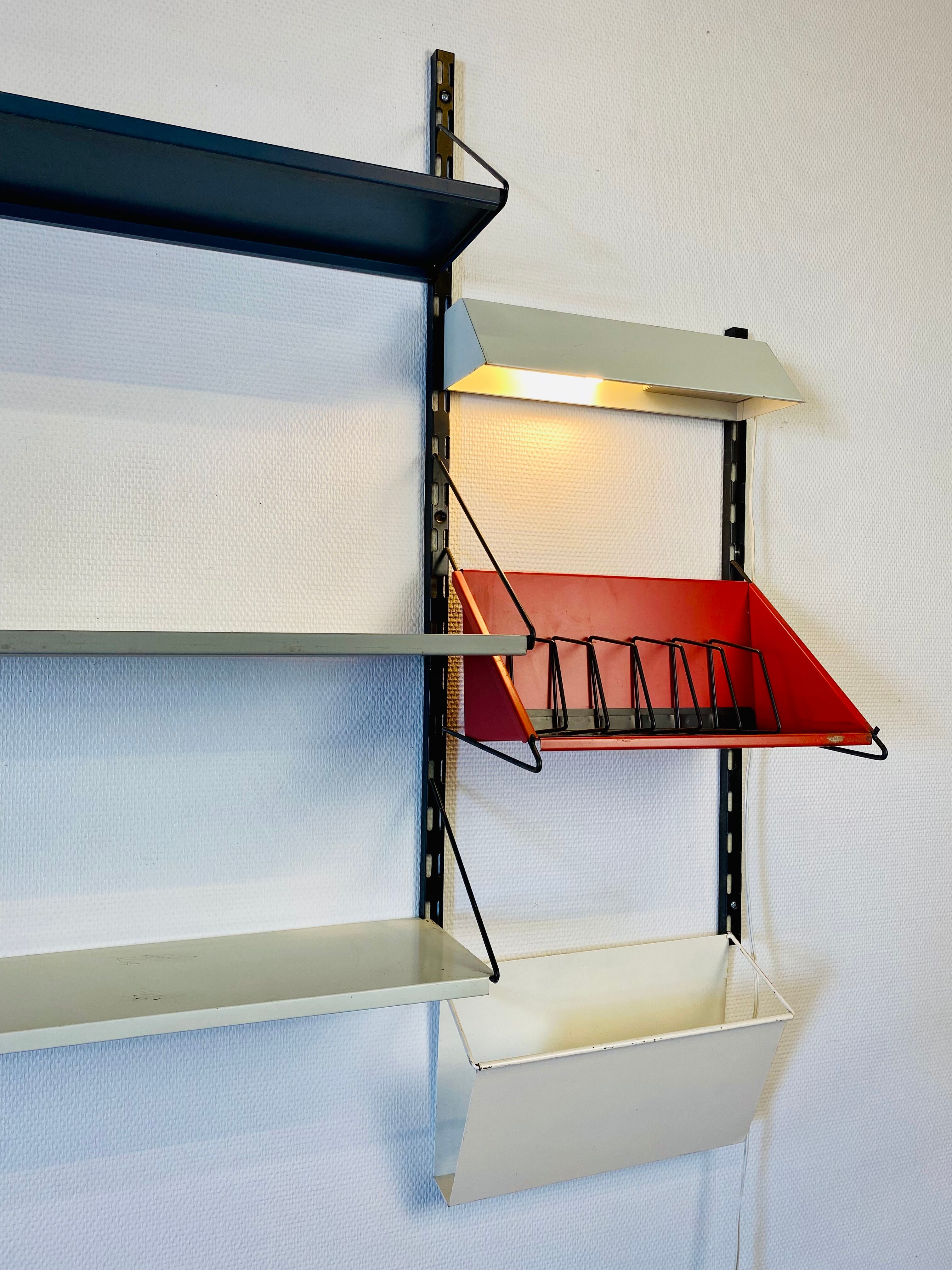 Wall shelf and storage system, Pilastro edition.
