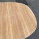 Renovated Scandinavian dining table in raw teak - Made in Denmark