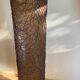 Italian floor lamp in rattan and fibreglass from the 1960s.