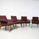 Set of 4 Scandinavian armchairs - Vintage 1960