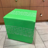 Retro vintage pouf