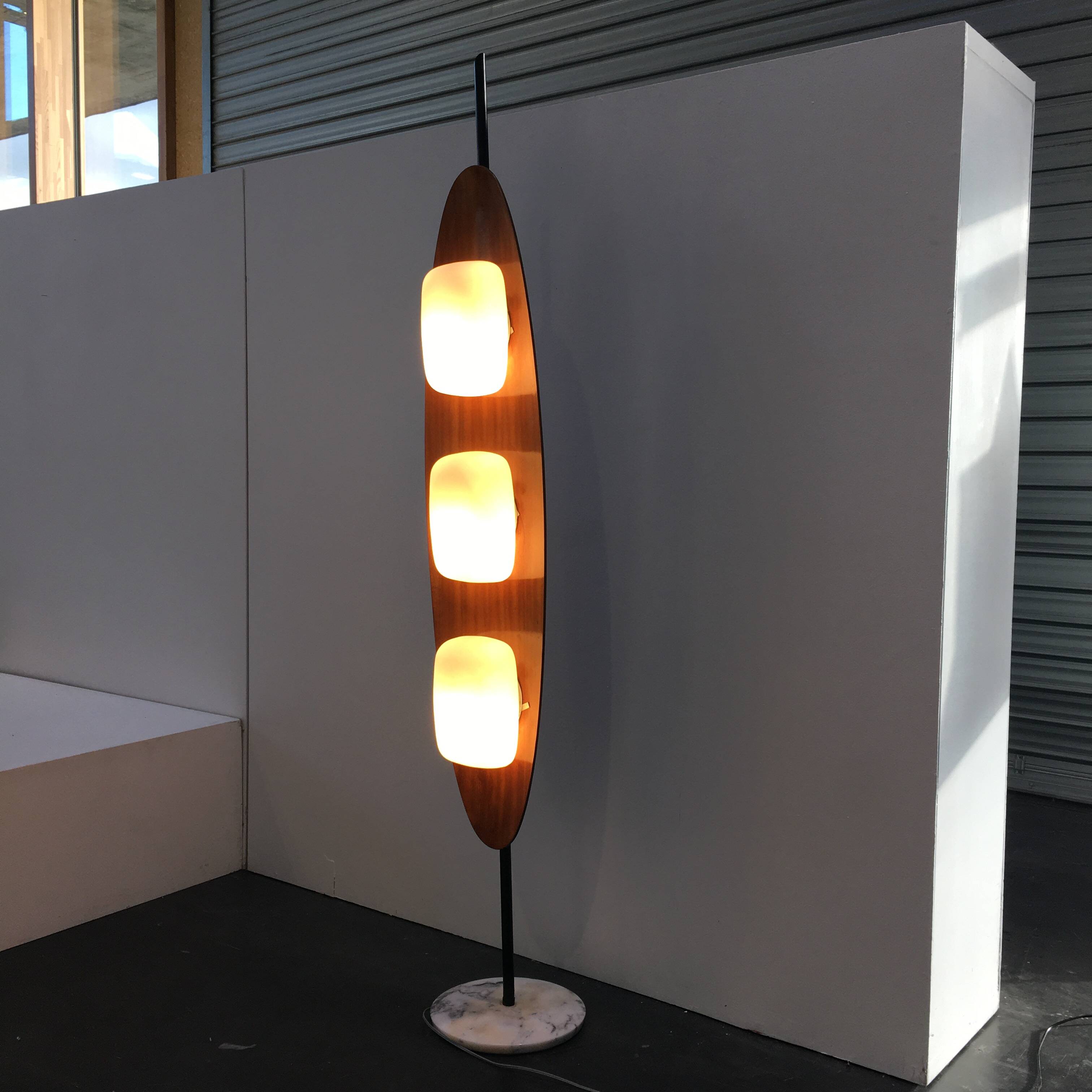 Surf board lamp by Goffredo Reggiani
