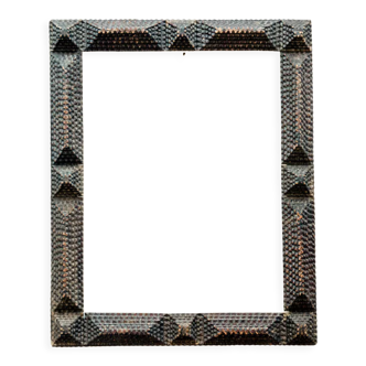 Tramp art framing