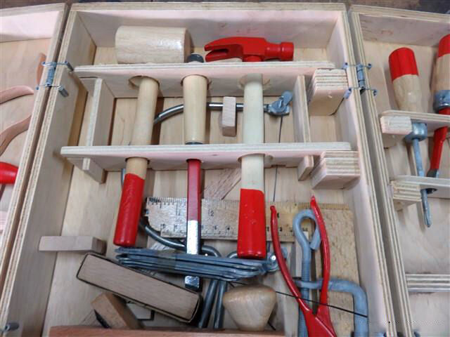 Outils de menuiserie métal pour enfants