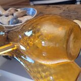 Italian glass vase 60's