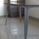 Tolix galvanized feet table, concrete tray
