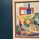 Huile sur toile originale suédoise – “Opstilling” par Eli Rasmussen