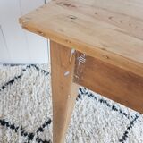 Renovated wooden table