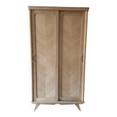 Armoire/penderie portes coulissantes et pieds compas