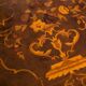 French Louis XV Style Walnut Marquetry Commode, 1950s