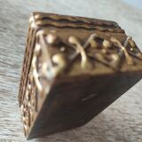 Gilded wooden box