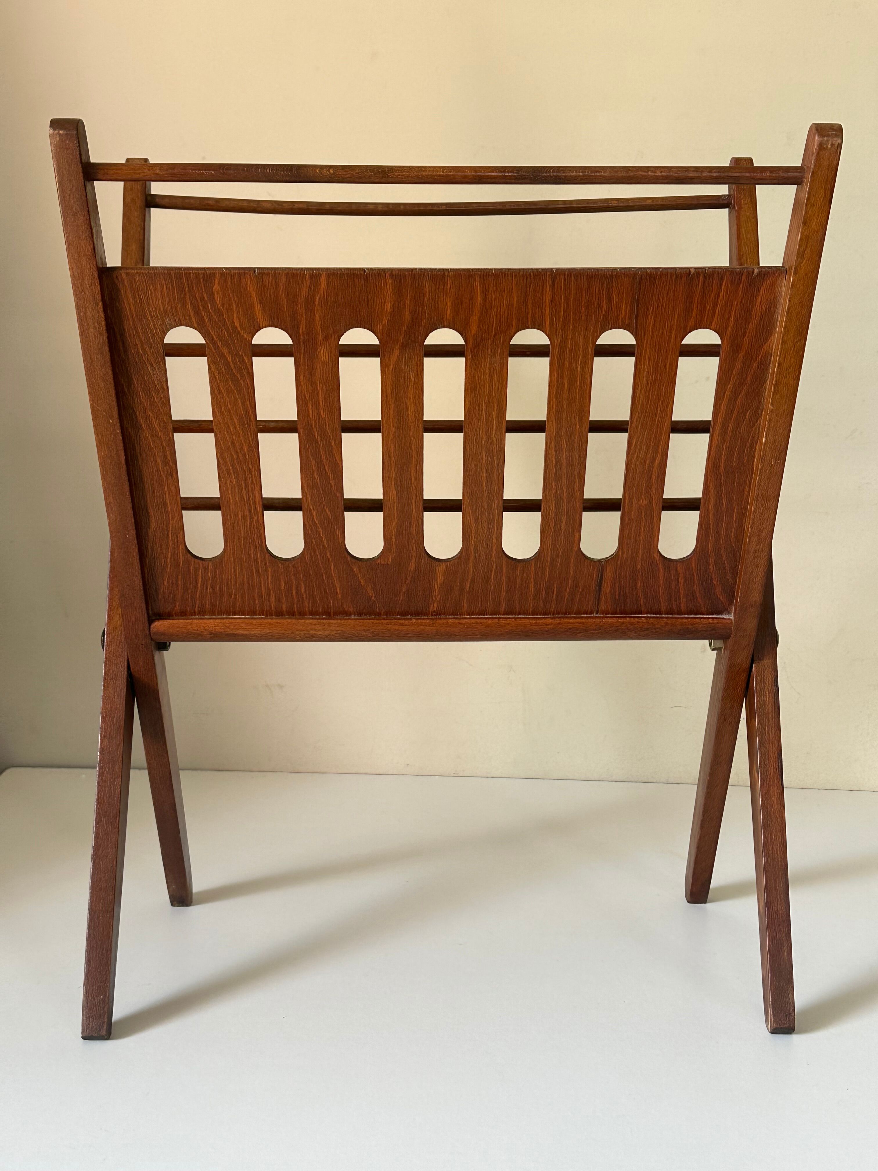 Magazine holder cees braakman vintage design 60s