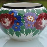 Moulin des loups ceramic flowerpot