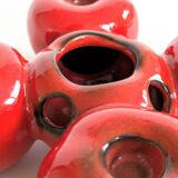 Advent Candle Holder | German Ceramics | Vintage Christmas Decor