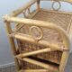 Rattan and wicker rag duo from the 70s