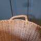 Vintage rattan basket