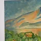 Route of the St Victoire Mountain, oil on canvas