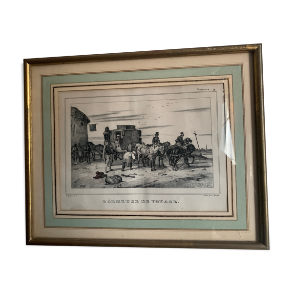 Gravure caleche — Beyit
