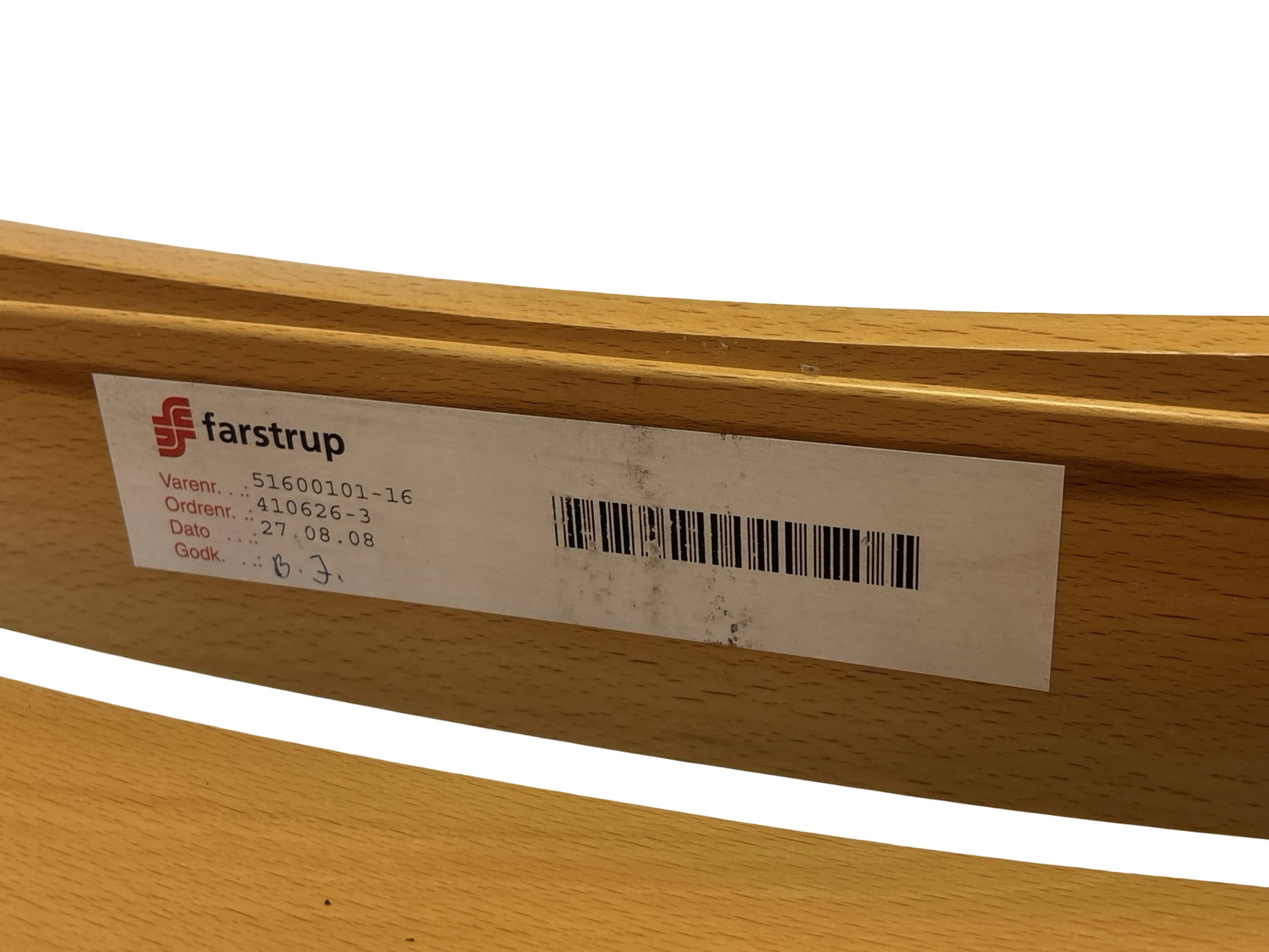 Vintage Farstrup footrest footstool ottoman Danish design Feedback sturen