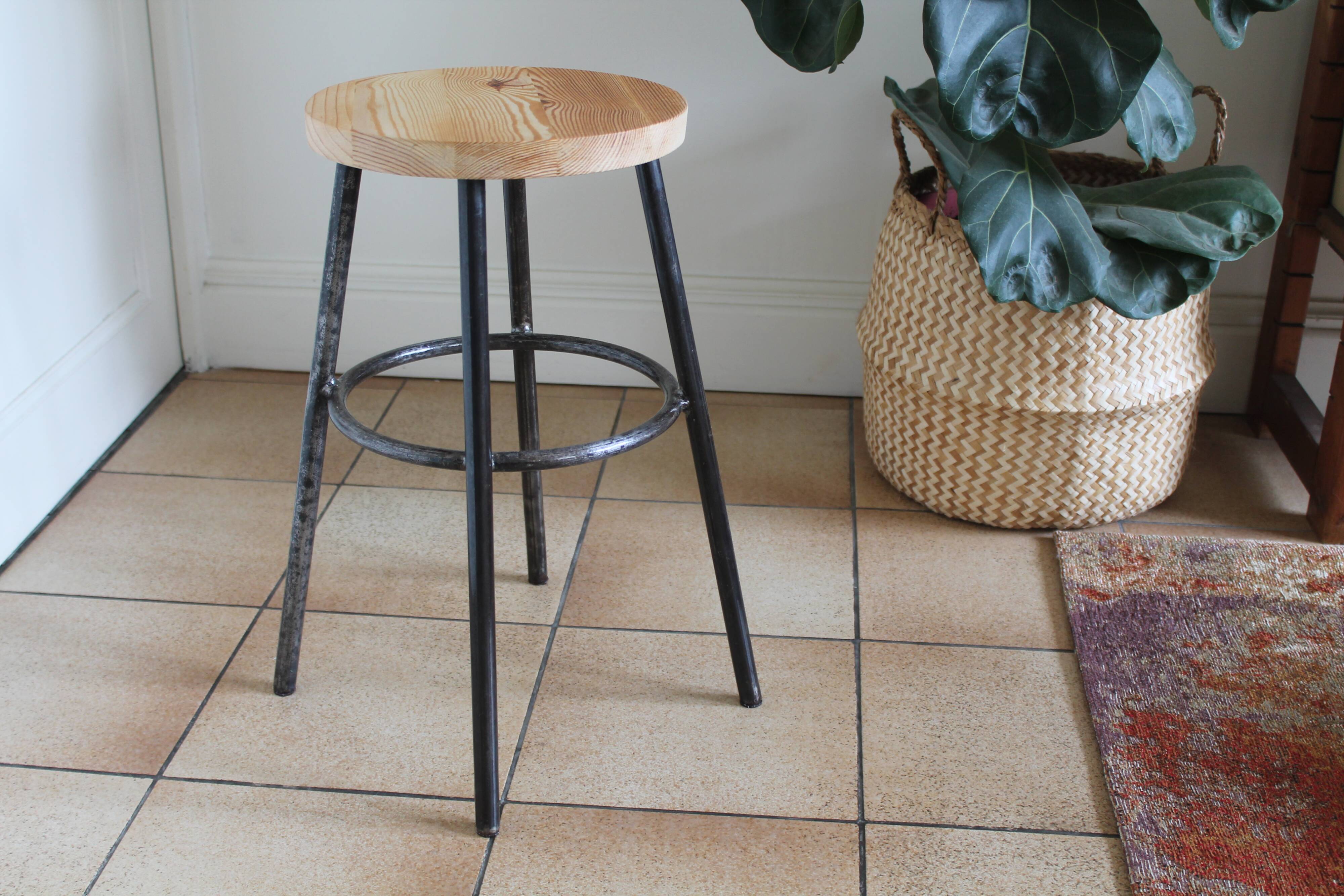 Metal stool