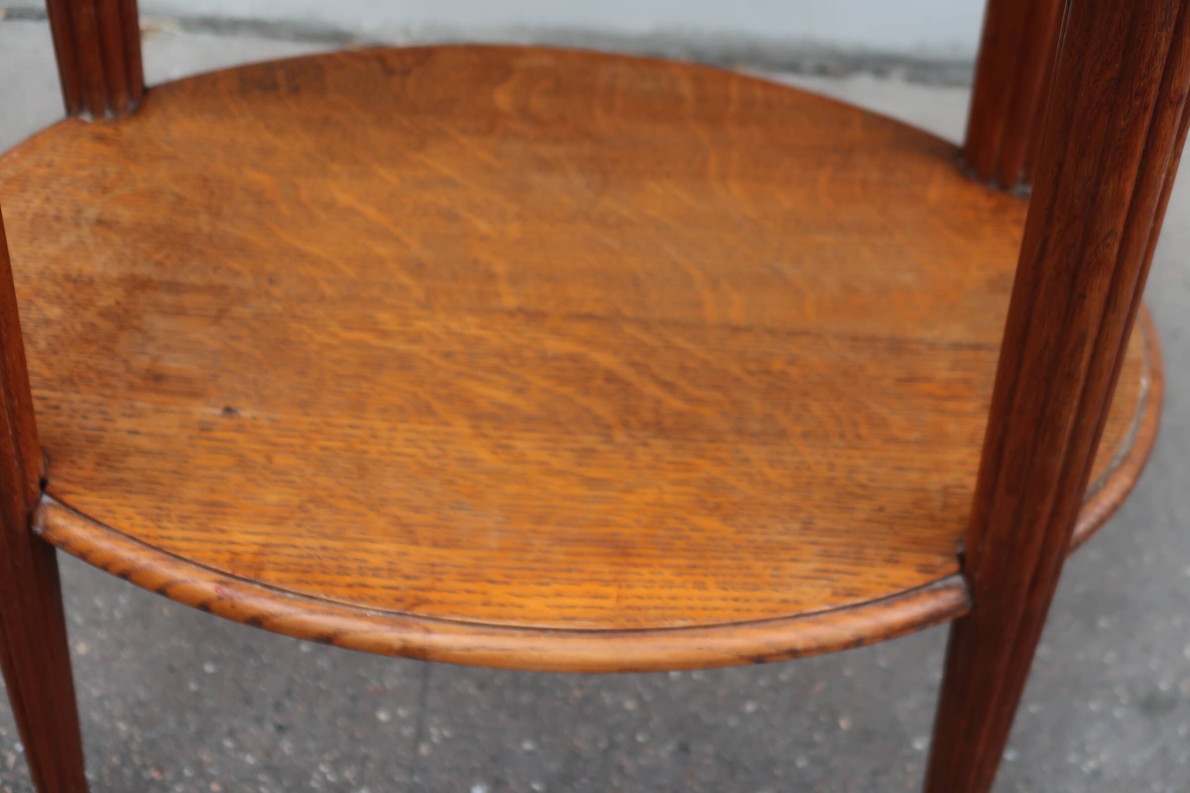 Antique Art Deco side table from the 1930s