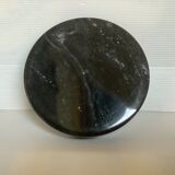 Empty ashtray black marble pocket