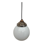 Suspension boule opaline