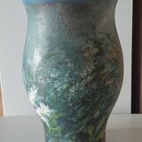 Vase peint à la main XIXeme