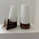 Pair of vintage ceramic wall lights by Sigvard Bernadotte