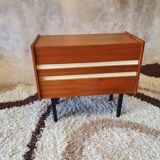 Small Scandinavian chest of drawers 1960 vintage