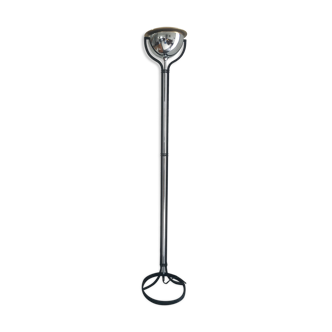 Halogen chrome design 80s floor lamp