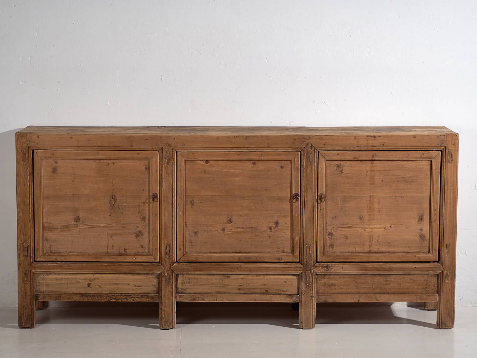 Antique three-door living room sideboard (c.1900) #40