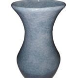 Very Nice Bizziri Italy Vase ? Blue Earthenware Ceramic Speckled Marble Effect