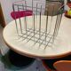 TMP magazine rack by Willy Glaeser, stamped