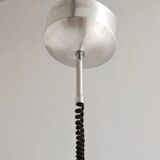 Aluminum, Crystal and Glass Pendant by Pia Guidetti Crippa for Lumi