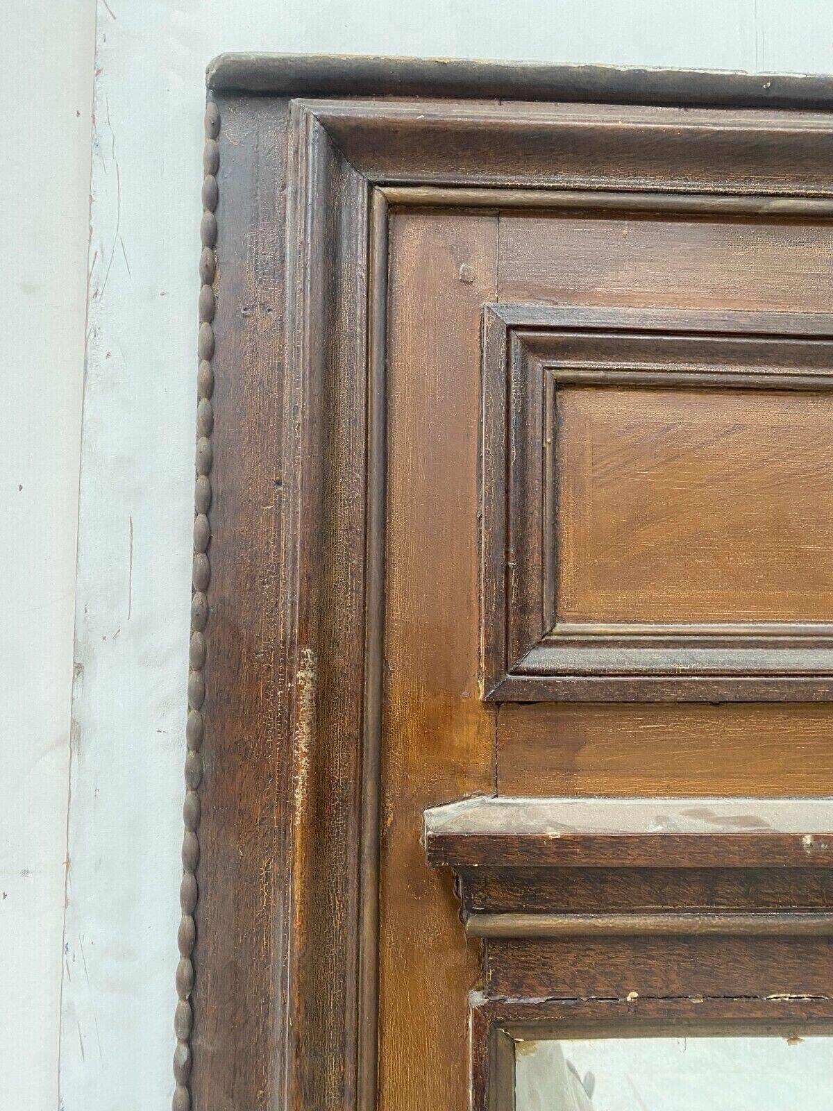 Louis XVI style trumeau in wood and patinated stucco 20th century