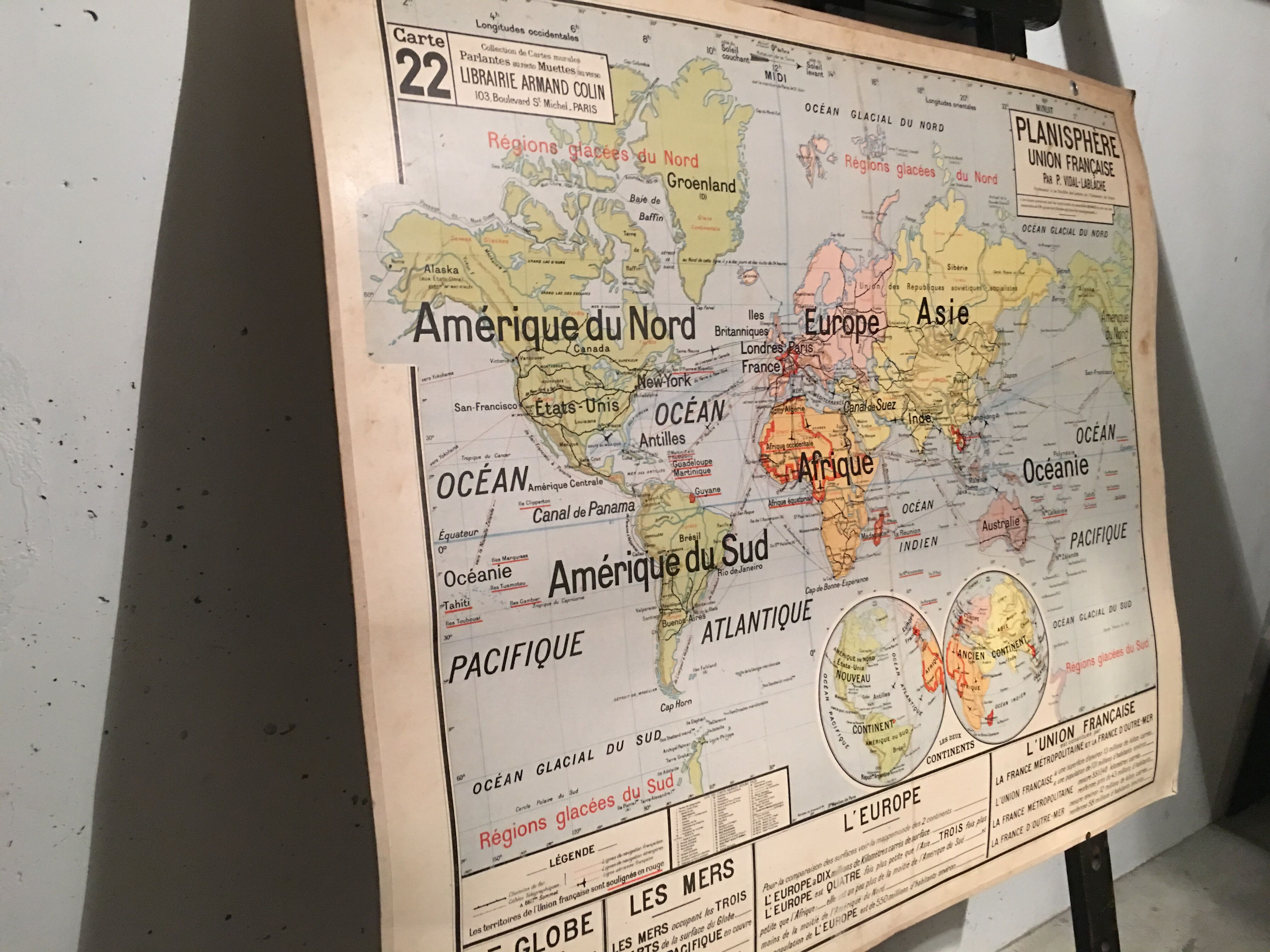Armand colin school map