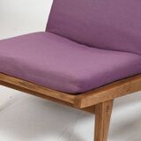 Pair of GE-375 Easychairs in Oak by Hans J. Wegner