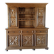 dining room buffet with 2 bodies