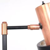 Fog en Morup Studio copper floorlamp, 1960s