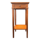 Cherry wood bedside table, vintage, 60s